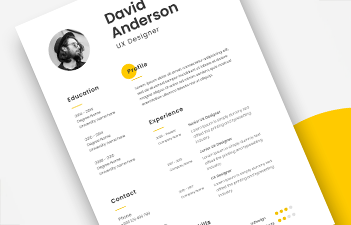 Modelo de currículo moderno